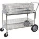 Wire Mesh Office Mail Cart