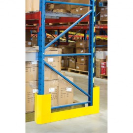 Racking Aisle Protector: 50-1/4"L Double Wrap Around