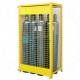 Gas Cylinder Cabinet: 10 Cylinder