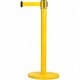 Crowd Control Barriers - Yellow Post with Cassette
