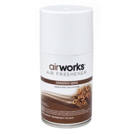 AirWorks Metered Aerosol Air Freshener: Cinnamon Spice