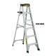 Step Ladder: Aluminum, Heavy Duty