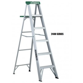 Step Ladder: Aluminum, Medium Duty