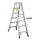 Step Ladder: Aluminum 2-Way, Heavy Duty