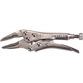 Locking Pliers - Long Nose With Wire Cutter