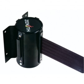 Crowd Control Barriers - Black Wall Mount