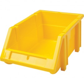 Plastic Bin: Hi-Stak, Yellow