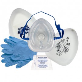 CPR-Aid Compact Mask (O2 inlet)