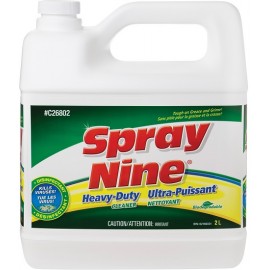 Spray Nine Heavy Duty Cleaner+Disinfectant: 2 L