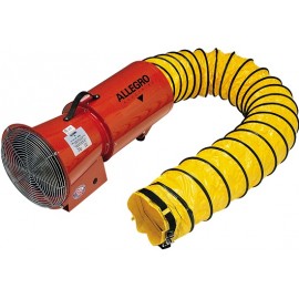 Allegro 8" AC Metal Axial Blower 15' Duct