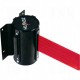 Crowd Control Barriers: 12' Red Wall Mount