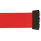 Crowd Control Barriers: Magnetic 12' Red Wall Mount