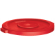 M2 Waste Container Lid: 44 gal / 166 L, Red