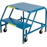Rolling Step Stand: 2 Steps, 19" Platform Height