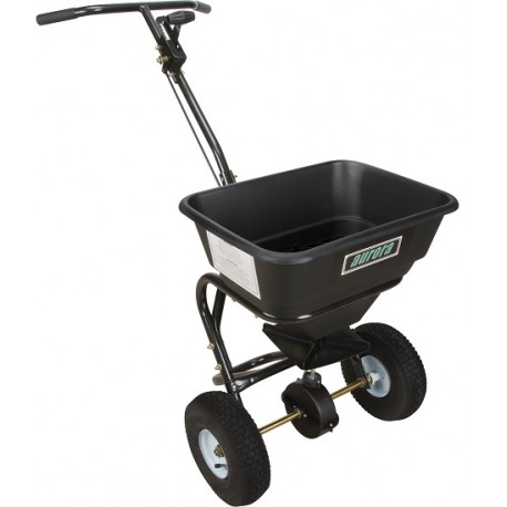 Broadcast Spreader: stainless steel hardware 70 lbs. capacity