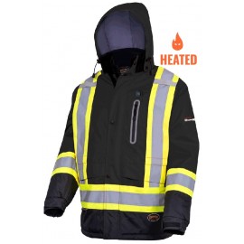 Heated Safety Parka: Pioneer waterproof