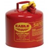 Safety Can: Eagle Type I, Steel, 5 US gal.