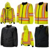 Safety Jacket: 6-in-1 Ground Force, Yellow