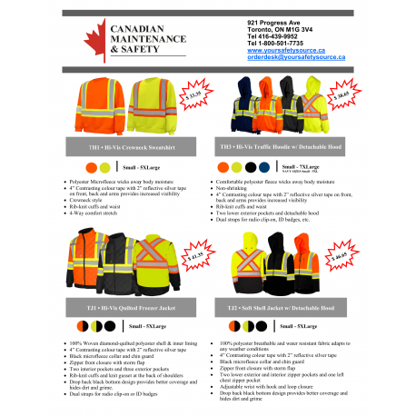 Winter Clothing - Canadian Maintenance and Safety