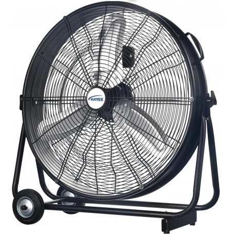 Drum Fan: 28" Light Industrial Style