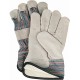 Fitters Glove: Fleece Lined, Split Cowhide