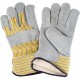 Fitters Glove: Fleece Lined, Split Cowhide