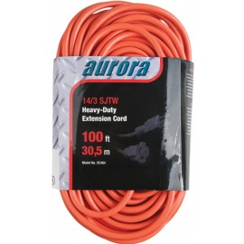 Extension Cord: 14/3 outdoor vinyl, heavy duty