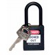 Safety Padlocks: Nylon Keyed Different