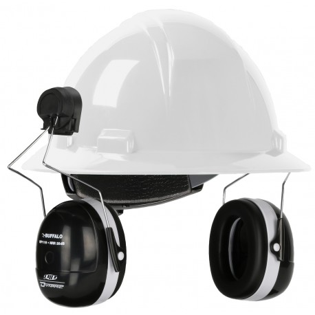 Dynamic Safety Buffalo Cap-Mounted Earmuffs