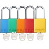 Aluminum Safety Padlocks - Keyed Different