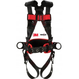 Construction-Style Harness: tongue buckle