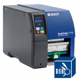 BradyPrinter i7100 300 dpi Industrial Label Printer Peel Model, Product & Wire ID Software Suite