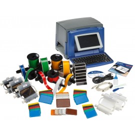 BradyPrinter S3100 Printer with Workstation Safety and Facility ID Software Suite: Pipe ID Kit