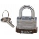 Brady Steel Padlock: 3/4", Purple