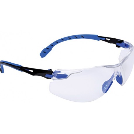 3M Solus Safety Glasses: grey anti-fog