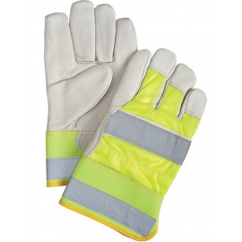 Fitters Glove: Thinsulate Lined, Premium Grain Cowhide