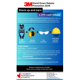 3M Stand Down Cash Rebate Promo 2026