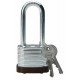 Brady Steel Padlock: 2", Brown