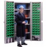 Storage Cabinet: Deep Door Combination