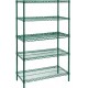 Wire Shelving - Green Expoxy