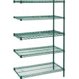 Wire Shelving - Green Expoxy