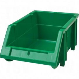 Plastic Bin: Hi-Stak, Green