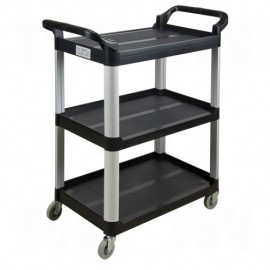 Utility Cart: 40.25"D x 19.75"W x 37.5"H