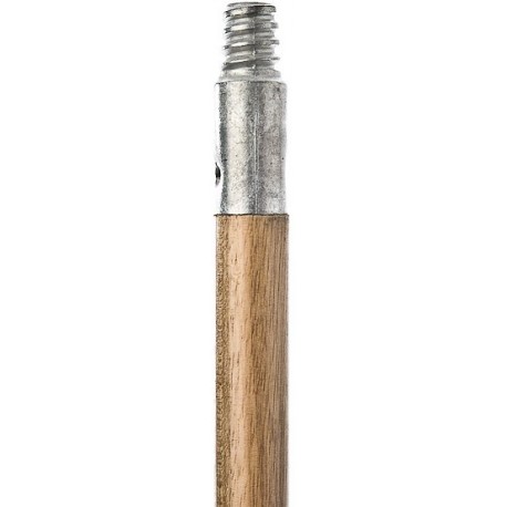 Broom Handle: Metal Tip