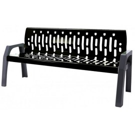 Bench: Black Stream 6′ Steel