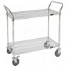 Utility Cart: 18"D x304"W x 45"H