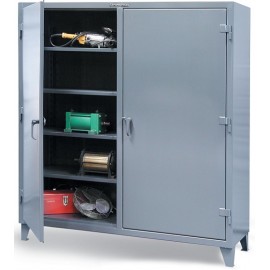 DOUBLE SHIFT STORAGE CABINET:24"x72"x72"