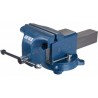 Bench Vise: 8" jaws, heavy duty swivel base