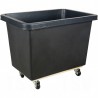 Tapered Wall Poly Box Truck: 43"L x 30"W x 33"H