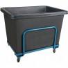 Tapered Wall Poly Box Truck: 43"L x 30"W x 33"H